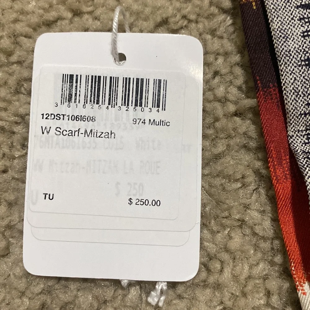 Dior D-Stripes mitzah scarf